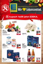 Gazetka promocyjna Kupsch - Angebote der Woche - Gazetka - ważna od 17.09 do 17.09.2022 - strona 1 - produkty: barilla, deka, eis, Feigen, flasche, Hohes C, italienische pasta, joghur, joghurt, joghurt mild, kaffee, landliebe, landliebe joghurt, mac, mövenpick, mövenpick kaffee, pasta, reis, saft, Ti, Tiere, würstchen, ZTE