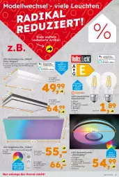 Gazetka promocyjna  - Gazetka - ważna od 03.02 do 03.02.2024 - strona 3 - produkty: decke, deckenleuchte, dell, fernbedienung, LED Deckenleuchte, Leuchte, leuchten, leuchtmittel, Mode, Ti