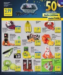 Gazetka promocyjna Diska - Gazetka - ważna od 10.02 do 10.02.2024 - strona 3 - produkty: aktionspreis, auto, banane, bananen, beere, beeren, bio, Blutorange, burger, deka, discount, edeka bio, eis, eisbergsalat, erdbeere, erdbeeren, gurke, heidelbeere, heidelbeeren, leine, LG, mandarine, mandarinen, mini-rispentomaten, orange, orangen, reis, rispentomaten, salat, Salatgurke, tafeltrauben, Ti, tomate, tomaten, trauben