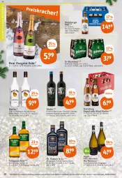 Gazetka promocyjna Tegut - Angebote der Woche - Gazetka - ważna od 26.11 do 26.11.2022 - strona 22 - produkty: alkohol, alkoholische getränke, Berger, bio, brut, brut dargent, cabernet, ecco, flasche, getränk, getränke, gewürz, irish whiskey, kokos, likör, Malibu, merl, merlot, pils, pilsner, primitivo, prosecco, radler, rotwein, rum, sekt, Sternburg, Ti, tullamore, tullamore dew, wein, whiskey