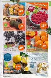 Gazetka promocyjna Tegut - Angebote der Woche - Gazetka - ważna od 26.11 do 26.11.2022 - strona 5 - produkty: angebot, angebote, avocado, avocados, Bau, beere, beeren, bio, Bio-Wein, bio-zitronen, dekoration, erde, früchte, früchten, himbeer, himbeere, himbeeren, kiwi, mac, obst, orange, orangen, papier, rel, rezept, Schal, Schale, Ti, tisch, trauben, vita, Vitamin C, wein, zitrone, zitronen