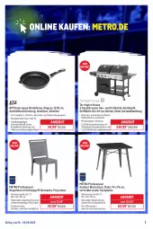 Gazetka promocyjna Metro - Online: Wochen-Angebote - Gazetka - ważna od 29.06 do 29.06.2025 - strona 2 - produkty: angebot, backofen, Bad, Bistrotisch, bratpfanne, decke, Deckel, edelstahl, eis, Elektro, erde, grill, grillfläche, grillrost, Holz, holzkohle, HP, latte, Metro, Ofen, pfanne, Ria, ring, stapelstuhl, stuhl, tarrington house, Ti, tisch, tischplatte