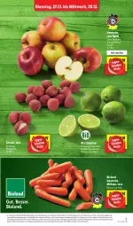 Gazetka promocyjna Lidl - Aktionsprospekt - Gazetka - ważna od 31.12 do 31.12.2022 - strona 3 - produkty: Abtei, angebot, bio, bioland, discount, eis, frucht, limette, limetten, magazin, Mett, metten, möhren, obst, reis, Ti, und gemüse