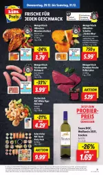 Gazetka promocyjna Lidl - Aktionsprospekt - Gazetka - ważna od 31.12 do 31.12.2022 - strona 33 - produkty: Abtei, angebot, bier, bratwurst, cordon bleu, discount, eis, fisch, fische, Fischer, fleisch, frucht, garnelen, grobe bratwurst, Käse, mac, magazin, minutenschnitzel, obst, reis, schinken, Schmelzkäse, schnitzel, schwein, Sushi, Ti, und gemüse, wein, Weißwein, wurst