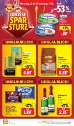 Gazetka promocyjna Lidl - Aktionsprospekt - Gazetka - ważna od 31.12 do 31.12.2022 - strona 6 - produkty: bounty, caffè crema, dallmayr, elle, exquisa, exquisa frischkäse, frischkäse, Käse, lavazza, mars, milky way, ndk, rotkäppchen, Schal, Schale, sekt, snickers, teller, Ti, twix