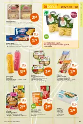 Gazetka promocyjna Tegut - Angebote der Woche - Gazetka - ważna od 02.07 do 02.07.2022 - strona 19 - produkty: Becher, bio, eis, elle, flasche, fleisch, gouda, hilcona, hot dog, knoblauch, küche, Küchen, mais, natur, naturland, pasta, pizza, ricotta, salat, sandwich, Schal, Schale, schinken, smoothie, snack, spinat, suppe, Tasche, taschen, Ti, tomate, true fruits