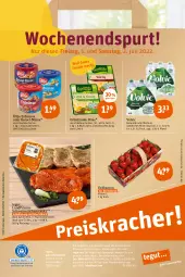 Gazetka promocyjna Tegut - Angebote der Woche - Gazetka - ważna od 02.07 do 02.07.2022 - strona 26 - produkty: Alwa, angebot, angebote, auer, beere, beeren, dekoration, drucker, elle, Engel, ente, erdbeere, erdbeeren, erdnüsse, Fulda, grill, grünländer, ideal zum grillen, Käse, kerze, korb, landprimus, lebensmittel, marinade, mineralwasser, natur, natürliches mineralwasser, paprika, rel, rezept, rezepte, Rückensteak, rückensteaks, schwein, schweine, schweinerücken, steak, steaks, Ti, uhr, ültje, ültje erdnüsse, volvic, wasser, wein, weine