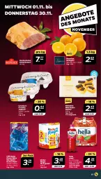 Gazetka promocyjna Netto - Woche 44 - Gazetka - ważna od 04.11 do 04.11.2023 - strona 17 - produkty: braten, Cillit, cillit bang, flasche, hella, joghur, joghurt, Kaiser, Kinder, kinder riegel, limo, orange, orangen, riegel, Rostocker, Ti, vanille