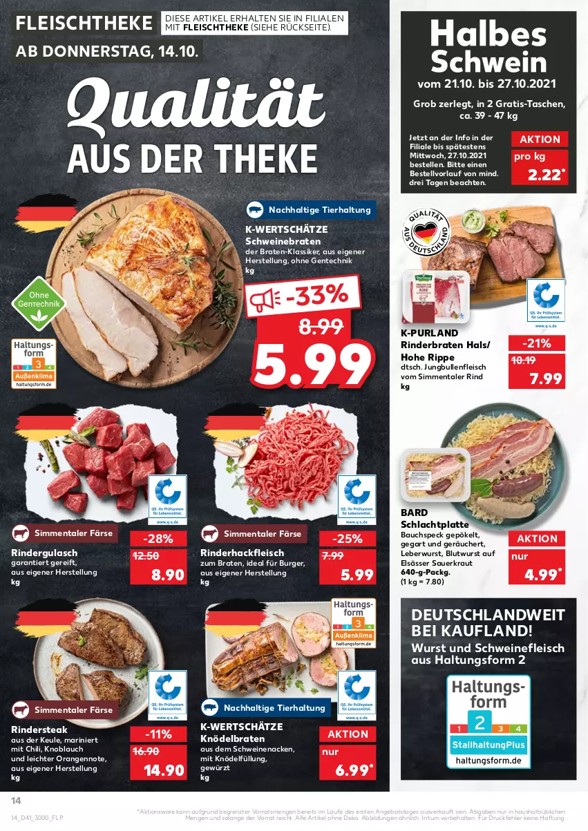 Aktueller Prospekt Kaufland - von 14.10 bis 20.10.2021 - strona 14