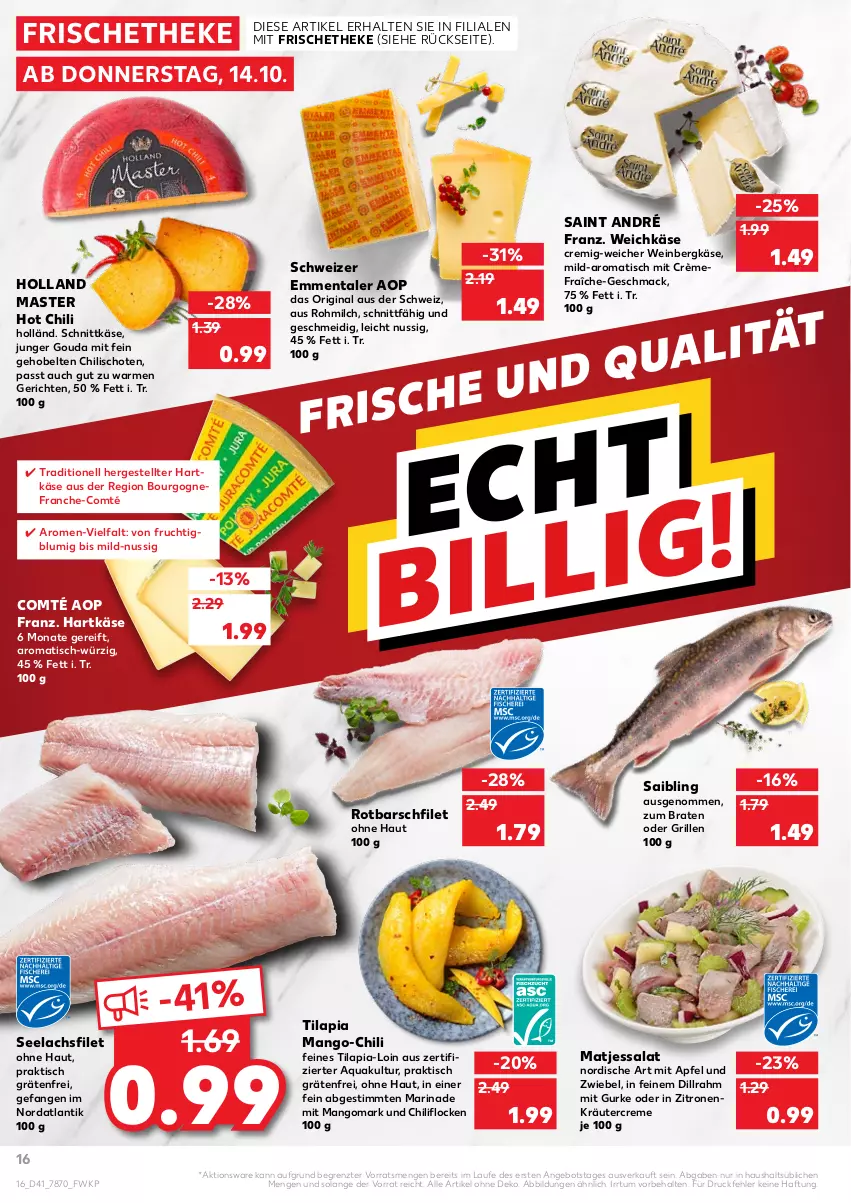 Aktueller Prospekt Kaufland - von 14.10 bis 20.10.2021 - strona 16