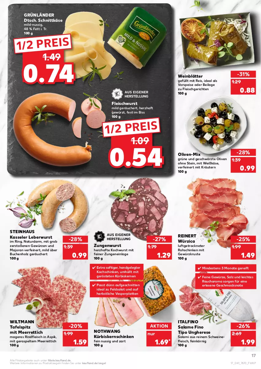 Aktueller Prospekt Kaufland - von 14.10 bis 20.10.2021 - strona 17