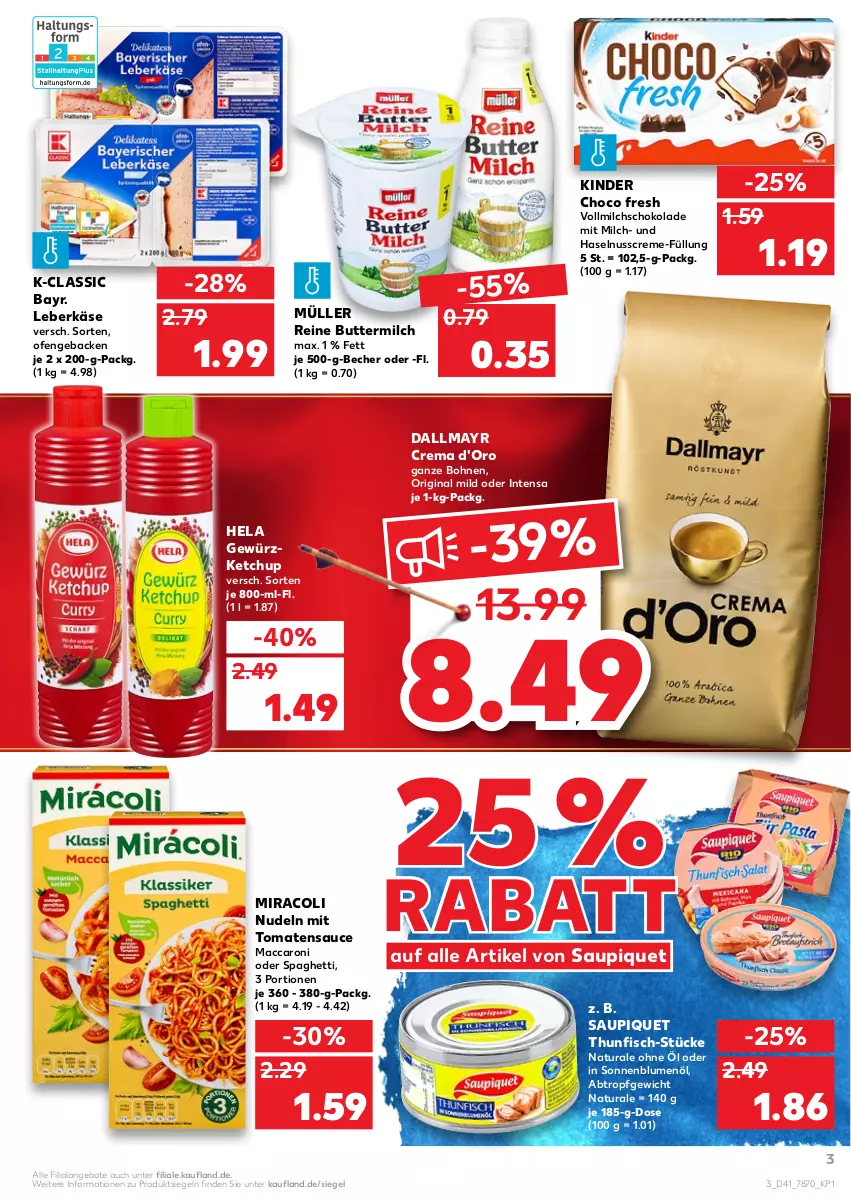 Aktueller Prospekt Kaufland - von 14.10 bis 20.10.2021 - strona 3