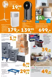 Gazetka promocyjna  - Gazetka - ważna od 13.06 do 13.06.2026 - strona 10 - produkty: Behälter, decke, Deckel, dekoration, eimer, eis, fenster, klimagerät, lebensmittel, leine, riegel, standventilator, System-Stapelboxen und Körbe, Teleskop, teleskopstiel, Ti, timer, Trockner, umzugskarton, ventilator, wäschetrockner, wasser
