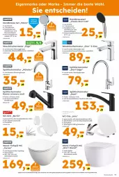 Gazetka promocyjna  - Gazetka - ważna od 13.06 do 13.06.2026 - strona 11 - produkty: armatur, auto, Bau, brause, brauseschlauch, handbrause, messer, passend für alle, Ria, ring, schlauch, Spültischarmatur, spülung, Ti, tisch, vita, Wand-Tiefspül-WC, Wanne, waschtisch, waschtischarmatur, wasser, wc-sitz