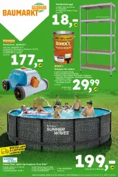 Gazetka promocyjna  - Gazetka - ważna od 13.06 do 13.06.2026 - strona 12 - produkty: abdeckplane, Bau, Eckregal, eis, globus fachmärkte, Holz, holzlasur, LG, nuss, pool, regal, Ria, ring, steckregal, wasser