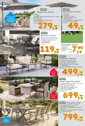 Gazetka promocyjna  - Gazetka - ważna od 13.06 do 13.06.2026 - strona 2 - produkty: ampelschirm, Bank, dekokissen, ente, gsw, Holz, HP, kissen, latte, lorenz, lounge-set, rasen, Rückenkissen, schutzhülle, sessel, Sofa, sonnenschirm, stapelsessel, stuhl, teppich, Ti, tisch, tischplatte, Tischplatten, uv-schutz