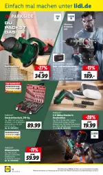 Gazetka promocyjna Lidl - Aktuelle Onlineshop-Highlights - Gazetka - ważna od 31.05 do 31.05.2024 - strona 10 - produkty: adapter, akku, akkuschrauber, Geschenkbox, Holz, lack, LG, mac, ndk, Parkside, Steckschlüsselsatz, Ti, usb, Winkelschleifer, ZTE