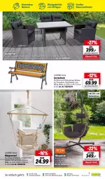 Gazetka promocyjna Lidl - Aktuelle Onlineshop-Highlights - Gazetka - ważna od 31.05 do 31.05.2024 - strona 5 - produkty: auer, Bank, dell, Garten, gartenbank, hängesessel, Holz, kissen, korb, lounge-set, Mode, Rückenkissen, rückenlehne, sessel, Ti, tisch