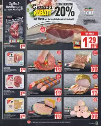 Gazetka promocyjna Edeka - Angebote der Woche - Gazetka - ważna od 30.07 do 30.07.2022 - strona 3 - produkty: auer, aufschnitt, Bau, Bauer, burger, eis, ente, fleisch, gewürz, gin, Hähnchensteak, hähnchensteaks, hamburger, heidefrühstück, kartoffel, kartoffeln, mac, mam, Mett, petersilie, remoulade, rind, rinder, saft, salami, schwein, schweine, schweinerücken, steak, steaks, tee, Ti, wein, weine, wurst