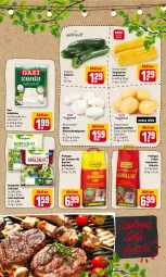 Gazetka promocyjna Rewe - Prospekte - Gazetka - ważna od 28.05 do 28.05.2022 - strona 15 - produkty: bonduelle, briketts, buch, champignon, champignons, eis, elle, fleisch, grill, Holz, holzkohle, kartoffel, kartoffeln, Käse, kopfsalat, mais, profagus, sac, saft, salat, schafkäse, Schal, Schale, speisekartoffeln, Ti, zucchini, zucker, zuckermais