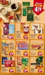 Gazetka promocyjna Rewe - Prospekte - Gazetka - ważna od 28.05 do 28.05.2022 - strona 23 - produkty: chips, chipsfrisch, cracker, dallmayr, de beukelaer, funny-frisch, jacobs, jacobs krönung, kakao, kitkat, korn, kuchen, lorenz, natur, natura, nestlé, prinzen rolle, riegel, rosmarin, saltletts, schoko, schokolade, smarties, Ti, twix