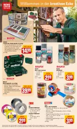 Gazetka promocyjna Rewe - Prospekte - Gazetka - ważna od 28.05 do 28.05.2022 - strona 26 - produkty: aktionspreis, alle artikel ohne dekoration, arla, Bau, Beba, bosch, dekoration, eis, Holz, koffer, lack, mac, Packband, reis, Roller, säge, schrauben, tesa, Ti, werkzeug