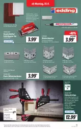 Gazetka promocyjna Lidl - Aktionsprospekt - Gazetka - ważna od 30.04 do 30.04.2022 - strona 15 - produkty: angebot, Bau, dell, eis, elle, Holz, Klammern, kraft, lack, Lacke, lamm, Mode, papier, Parkside, reis, Ria, Schleifpapier, Ti, werkzeug, ZTE