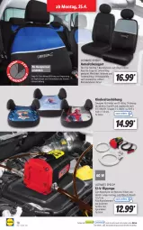 Gazetka promocyjna Lidl - Aktionsprospekt - Gazetka - ważna od 30.04 do 30.04.2022 - strona 18 - produkty: auto, Bank, Diesel, Heizöl, Kinder, Kindersitz, kopfstütze, LG, ndk, Schal, Schale, schlauch, sitzbank, Sitzerhöhung, spee, Ti