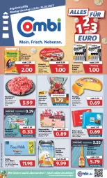 Gazetka promocyjna Combi - Prospekte - Gazetka - ważna od 26.03 do 26.03.2022 - strona 1 - produkty: almighur, almighurt, Arnica, Becher, beutel, blume, blumen, blumenerde, chantré, ehrmann, ehrmann almighurt, eis, elle, energizer, erde, filet, filets, flasche, fleisch, hackfleisch, hackfleisch gemischt, hawesta, hering, Herings, heringsfilets, holländischer schnittkäse, Käse, krombache, krombacher, lebensmittel, reis, rind, ring, ritter, ritter sport, rügenwalder, rwe, sac, schinken, Schinkenspicker, schnittkäse, schwein, schwein und rind, Sport, tafeläpfel, Tchibo, Ti, wein, weinbrand