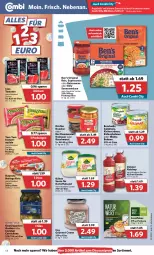 Gazetka promocyjna Combi - Prospekte - Gazetka - ważna od 26.03 do 26.03.2022 - strona 14 - produkty: angebot, angebote, auer, bohne, bohnen, bonduelle, bonduelle goldmais, cocktail, creme, discount, eis, elle, erbsen, filet, filets, flakes, flasche, gewürz, Gewürzgurke, gewürzgurken, gin, Goldmais, gurke, gurken, hawesta, hering, Herings, heringsfilets, kartoffel, kartoffelsalat, ketchup, kichererbsen, kidney, knacker, krakauer, Kühne, mais, nudel, nudeln, Rauch, reis, reiss, ring, salat, sauce, saucen, Ti, tomate, tomaten, Weiße Bohnen, wurst, Yum Yum