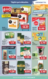 Gazetka promocyjna Combi - Prospekte - Gazetka - ważna od 26.03 do 26.03.2022 - strona 15 - produkty: Becher, bella crema, beutel, Cap, cappuccino, chips, cin, cracker, dolce gusto, eis, ente, jacobs, jacobs krönung, kaffee, kaffeepads, lebensmittel, melitta, Nescafé, nescafé gold, reis, schoko, schokolade, sim, snack, studentenfutter, tuc