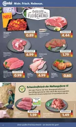 Gazetka promocyjna Combi - Prospekte - Gazetka - ważna od 26.03 do 26.03.2022 - strona 4 - produkty: braten, dell, eis, elle, fleisch, frikadellen, Frische Hähnchen, Geflügel, gewürz, gulasch, gyros, küche, Küchen, mac, natur, pute, putenschnitzel, Ria, rind, rinder, Rindersteak, Schal, Schale, schnitzel, schwein, schweine, schweinefleisch, steak, steaks, suppe, Ti, Tiere, wein, weine