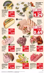 Gazetka promocyjna Kaufland - Prospekt - Gazetka - ważna od 24.07 do 24.07.2024 - strona 17 - produkty: angebot, angebote, aufschnitt, buch, eis, elle, fleisch, fleischkäse, geback, gewürz, hartkäse, Holz, jagdwurst, Kalbsleber, Kalbsleberwurst, Käse, Käserebellen, Le Rustique, leberwurst, lyoner, milch, Ofen, pfeffer, pizza, rebell, reis, rezept, rohschinken, saft, sahne, salami, salz, schinken, schinkenspeck, schnittkäse, Speck, stockmeyer, Ti, weichkäse, wurst, Yo, ZTE