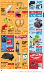 Gazetka promocyjna Kaufland - Prospekt - Gazetka - ważna od 24.07 do 24.07.2024 - strona 28 - produkty: akku, angebot, angebote, auer, batterie, batterien, Duftkerze, eis, Fahrrad, Fahrradtasche, fisch, fische, Fischer, flasche, frucht, je 500-ml-flasche, kerze, Kette, kopfhörer, Liege, penne, radler, Raumduft, reiniger, reis, Ria, ring, sattel, Schal, Schale, sekt, smartphone, smartphones, spiegel, Tasche, Ti, usb, ventilator, wasser, ZTE