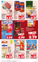 Gazetka promocyjna Kaufland - Prospekt - Gazetka - ważna od 24.07 do 24.07.2024 - strona 3 - produkty: alpro, angebot, angebote, arrabbiata, barilla, basilico, beutel, bohne, bohnen, bohnenkaffee, bolognese, Cap, cappuccino, cin, Dr. Oetker, drink, eis, fleisch, geback, gin, hackfleisch, hackfleisch gemischt, hafer, jacobs, jacobs tassimo, kaffee, kaffee-kapseln, löslicher bohnenkaffee, milka, müsli, Nescafé, Ofen, original wagner, pasta, pasta-sauce, Paula, pflanze, pflanzen, piccolinis, pizza, purland, reis, rind, sauce, schoko, schwein, schwein und rind, sim, soya, steinofen, tasse, tassimo, Ti, vita, vitalis, vom schwein und rind, wagner, wein, ZTE, zucker