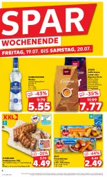 Gazetka promocyjna Kaufland - Prospekt - Gazetka - ważna od 24.07 do 24.07.2024 - strona 6 - produkty: angebot, beutel, bohne, bohnen, caffè crema, espresso, fisch, fischstäbchen, Gorbatschow, gorbatschow wodka, iglo, käfer, kaffee, lungo, natur, oder espresso, purland, schwein, Ti, wein, wodka, ZTE