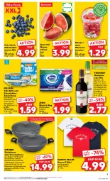 Gazetka promocyjna Kaufland - Prospekt - Gazetka - ważna od 24.07 do 24.07.2024 - strona 7 - produkty: angebot, angebote, Bau, baumwolle, beere, beeren, brie, cassis, decke, Deckel, eis, freixenet, gin, Glasdeckel, heidelbeere, heidelbeeren, herdarten, herren-t-shirt, Käse, kirsch, kirsche, küche, Küchen, melone, milka, milkana, mozzarella, papier, pfanne, reis, rel, Romatomaten, rotwein, Schmelzkäse, schmelzkäsezubereitung, shirt, Stielpfanne, T-Shirt, Ti, tomate, tomaten, wasser, wassermelone, wein, wolle, zewa, ZTE