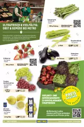 Gazetka promocyjna Metro - Food-NonFood - Gazetka - ważna od 03.04 do 03.04.2024 - strona 8 - produkty: angebot, angebote, apfel, aubergine, auberginen, auer, beere, beeren, beutel, bier, chia, cocktail, cocktails, creme, decke, dell, eis, eiscreme, elle, erdbeere, erdbeeren, flasche, gin, kuchen, mandel, mandeln, Metro, mikrowelle, Muffin, muffins, obst, pinienkerne, Profiteroles, reis, ring, rioba, Schal, Schale, spargel, spargel grün, stauden, Ti, tiefkühlkost, tiramisu, trauben, und gemüse, zitrone, zitronen