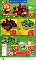 Gazetka promocyjna Lidl - Aktionsprospekt - Gazetka - ważna od 11.03 do 11.03.2023 - strona 36 - produkty: angebot, discount, eis, ente, erbsen, feldsalat, fenchel, frucht, magazin, obst, Obst und Gemüse, pflaume, pflaumen, reis, salat, Ti, trauben, und gemüse, zucker