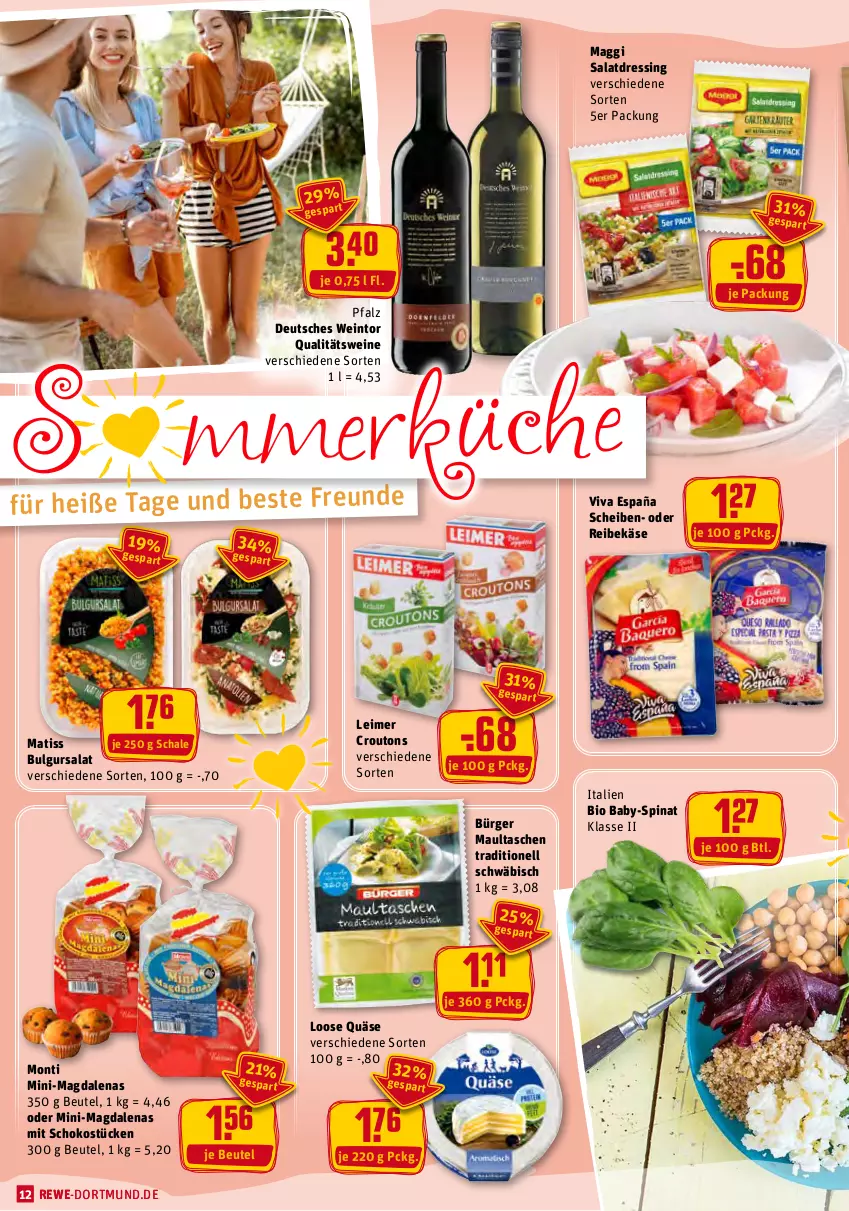 Aktueller Prospekt Rewe - Diese Woche im Angebot! - von 10.08 bis 15.08.2020 - strona 12