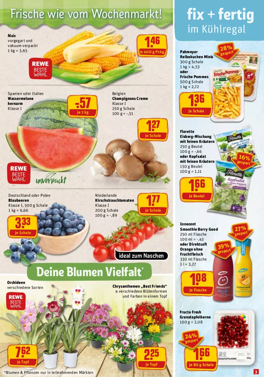 Aktueller Prospekt Rewe - Diese Woche im Angebot! - von 10.08 bis 15.08.2020 - strona 3