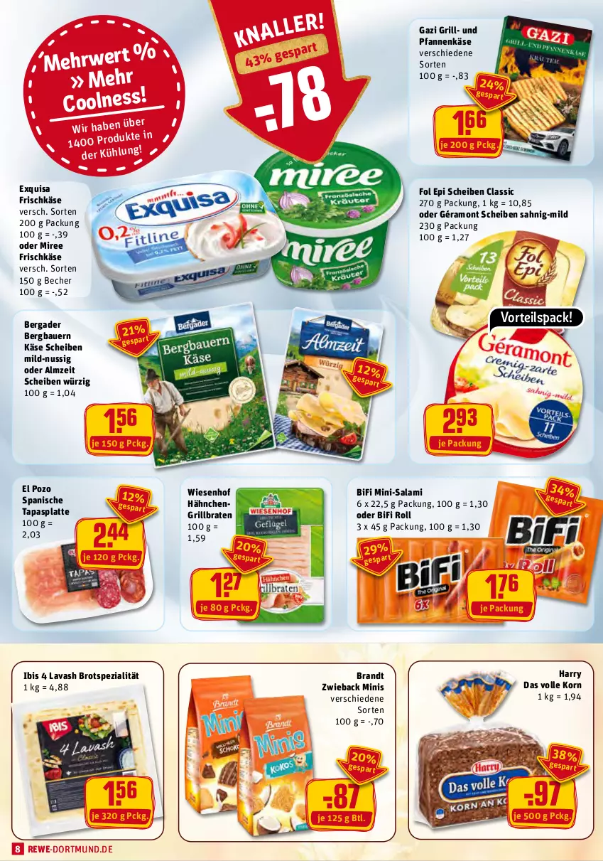 Aktueller Prospekt Rewe - Diese Woche im Angebot! - von 10.08 bis 15.08.2020 - strona 8