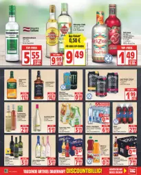 Gazetka promocyjna Edeka - Angebote der Woche - Gazetka - ważna od 13.08 do 13.08.2022 - strona 18 - produkty: alkohol, Alwa, bio, bionade, bree, cider, deka, drink, erfrischungsgetränk, flasche, frucht, fruchtsaft, getränk, gin, glasflasche, gracioso, Havana Club, hugo, ice tea, jack daniel, jack daniel's, jules mumm, malz, mineralwasser, monster, Monster Energy, moskovskaya, mumm, natürliches mineralwasser, rel, saft, sekt, somersby, Staatl. Fachingen, Ti, tullamore, tullamore dew, wasser, wein, weine, whiskey