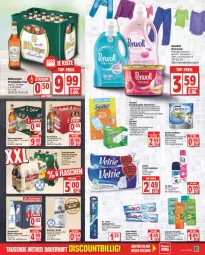 Gazetka promocyjna Edeka - Angebote der Woche - Gazetka - ważna od 13.08 do 13.08.2022 - strona 19 - produkty: Alwa, arla, berliner, bier, bitburger, burger, bürste, bürsten, creme, deo, Dr. Best, elle, erde, flasche, fructis, garnier, glasflasche, henkel, mineralwasser, möbel, natur, Odol, papier, perwoll, pils, purina, radler, Spreequell, spülung, staubmagnet, swiffer, Ti, tücher, wasser, zahnbürste, zahnbürsten, zahncreme