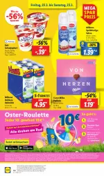 Gazetka promocyjna Lidl - Aktionsprospekt - Gazetka - ważna od 23.03 do 23.03.2024 - strona 56 - produkty: angebot, Bad, Bona, coupon, coupons, drucker, eis, elle, Engel, gutschein, joghur, joghurt, kerze, LG, mac, Milbona, milch, milka, papier, reis, sahne, Sahnejoghurt, telefon, teller, Ti, Tüte, vollmilch, zott, ZTE