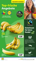 Gazetka promocyjna Lidl - Aktionsprospekt - Gazetka - ważna od 23.03 do 23.03.2024 - strona 6 - produkty: angebot, angebote, auer, banane, bananen, Bau, bio, eis, ndk, reis, Schal, Schale, Ti