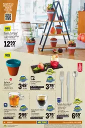 Gazetka promocyjna Metro - Kochen Spezial - Gazetka - ważna od 15.01 do 15.01.2023 - strona 24 - produkty: ACC, bambus, besteck, blume, blumen, chia, dessert, edelstahl, eis, elle, espresso, Etagere, gabel, Gläser, kaffee, Kaffeetassen, kuchen, latte, latte macchiato, mac, macchiato, messer, mikrowelle, reis, rezept, Ria, spülmaschinen, tasse, Ti, topf