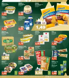 Gazetka promocyjna Real - Gazetka - ważna od 23.12 do 23.12.2023 - strona 9 - produkty: baguette, becel, Becher, bio, butter, curry, eis, filet, filets, gin, henglein, homann, hummus, irische butter, kerrygold, kräuter, LG, meersalz, Meersalzbutter, meggle, meica, oder kräuter, pasta, pute, rama, reifen, reis, ring, sahne, salat, salate, salz, schlagrahm, steinhaus, suppe, suppen, weihenstephan, weihnachten, ZTE