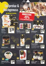 Gazetka promocyjna E Center - Angebote der Woche - Gazetka - ważna od 08.04 do 08.04.2023 - strona 12 - produkty: Becher, brot, creme, deka, eis, fleisch, geback, Geflügel, Gemüsefond, Graved Lachs, haselnuss, lachs, LG, mac, Macarons, mandel, nuss, petersilie, pralinen, Räucherlachs, rind, rinder, ring, salat, schinken, schwein, schweine, Schweinelachs, Ti, walnuss, wein, weine