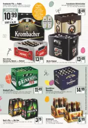 Gazetka promocyjna E Center - Angebote der Woche - Gazetka - ważna od 08.04 do 08.04.2023 - strona 21 - produkty: alkohol, Astra, Benediktiner, bier, eis, franziskaner, getränk, getränke, gin, Hefe, krombache, krombacher, krombacher pils, natur, oder radler, pils, radler, Ti, urtyp, weissbier